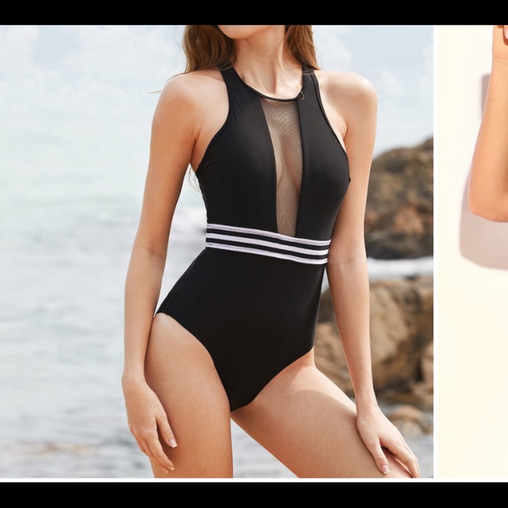 One Piece Swimsuit & Cami Bodysuit size S New